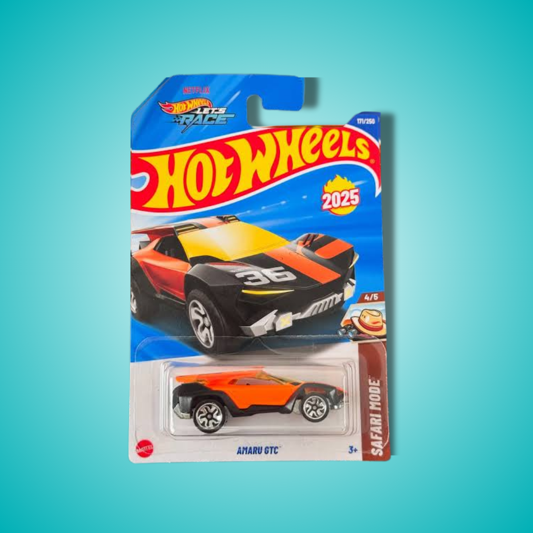 Hot Wheels 3- Car Collectors Set β 71 MUSTANG FUNNY CAR, AMARU GTC , GOTTA GO