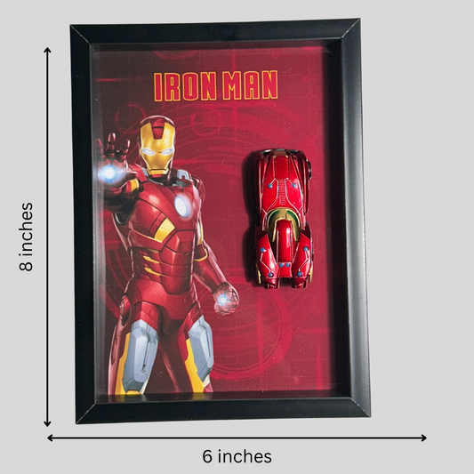 Iron Man Diecast Car Frame – Marvel | Limited Edition Display