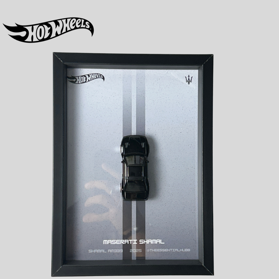 Maserati Shamal 2025 Hot Wheels 3D Car Frame - Limited Edition