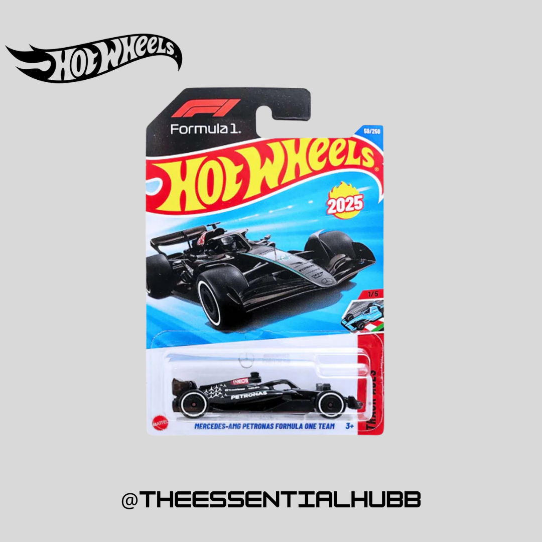 Mercedes-AMG Petronas F1 Team 2025 Hot Wheels 3D Car Frame - Limited Edition