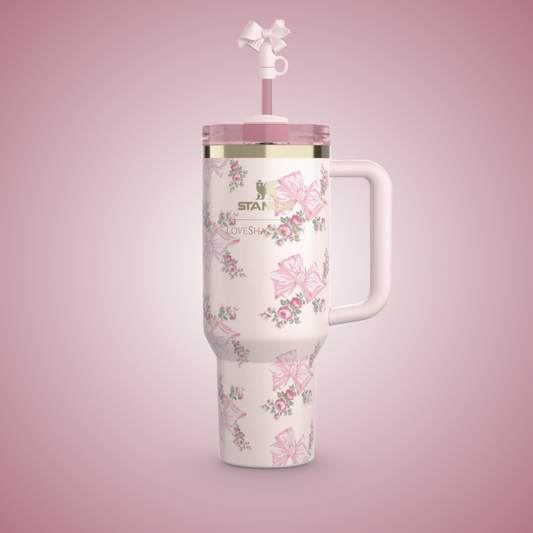 Stanley x LoveShackFancy Tumbler – Holiday Edition 40oz