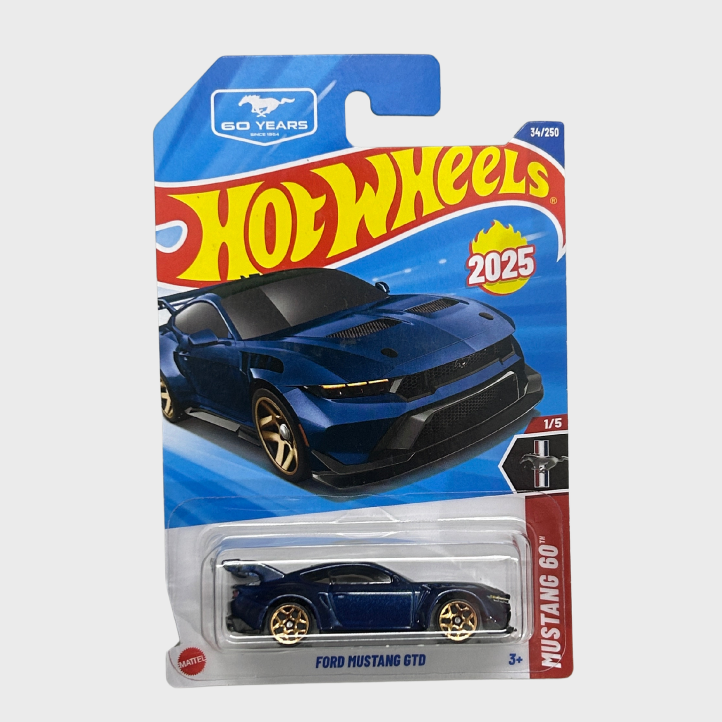 Hot Wheels Ford Mustang GTD 2025 – Premium Diecast Collectible Car