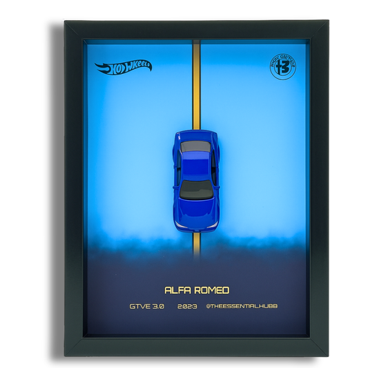 Alfa Romeo GTV6 3.0 Hot Wheels 3D Car Frame
