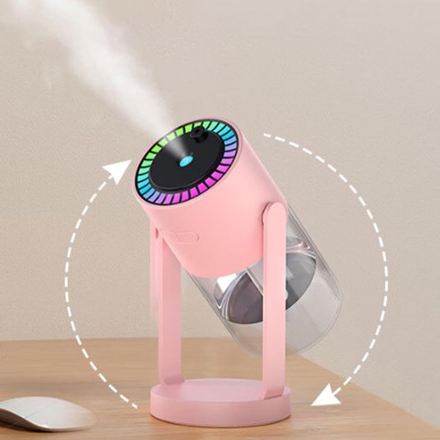 Star Galaxy Projector Humidifier – 2-in-1 Cool Mist Humidifier & Night Light with Soothing Starry Sky for Kids, Bedroom & Home