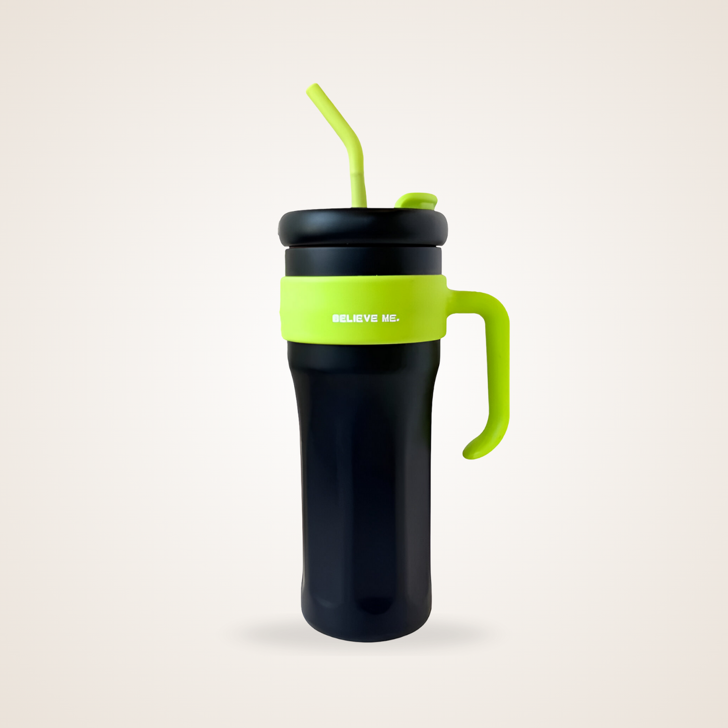 Believe Me™ 1.2L Jumbo Tumbler – Leak-Proof Insulated Water Bottle for Hot & Cold Drinks