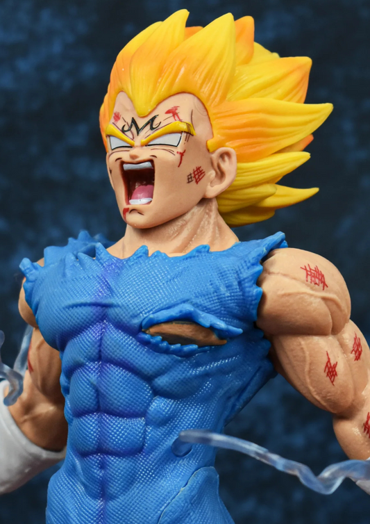 Dragon Ball Z Vegeta Super Saiyan Action Figure – Anime Collectible PVC Figurine | Detailed Standing Model Toy for Fans, Desk Decor & Gifts for Dragon Ball Z Collectors