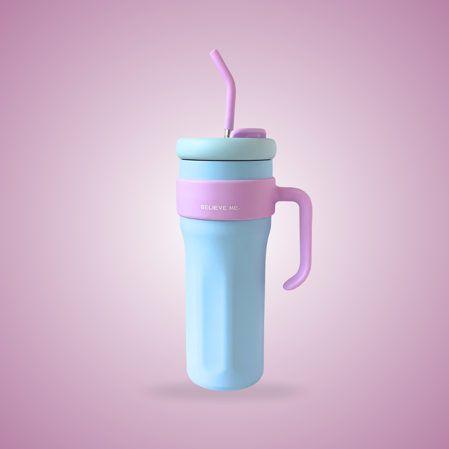 Believe Me™ 1.2L Jumbo Tumbler – Leak-Proof Insulated Water Bottle for Hot & Cold Drinks