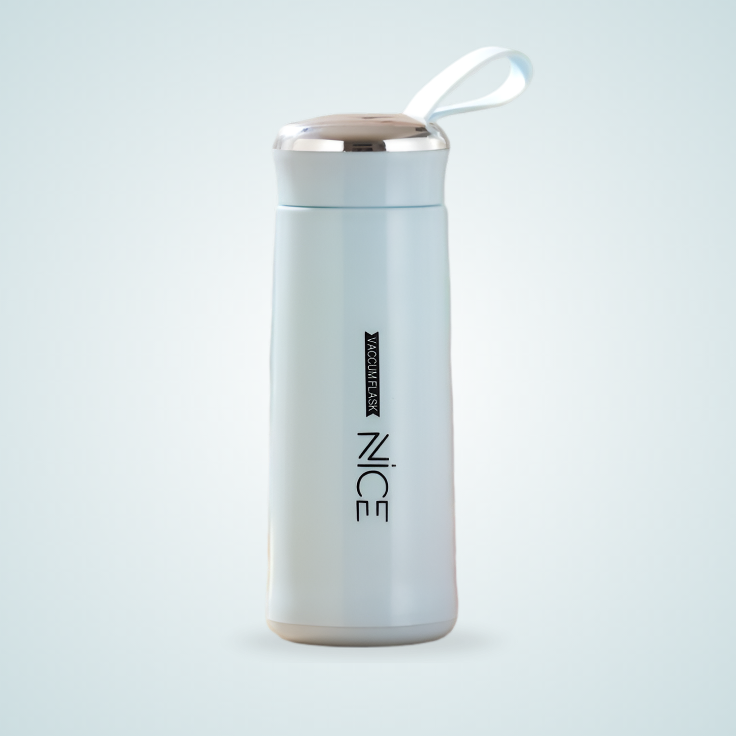 Nice Premium Glass & Plastic Water Bottle – 400ml Leak-Proof, Portable & Stylish Travel Flask for Hot & Cold Beverages – Durable & Eco-Friendly