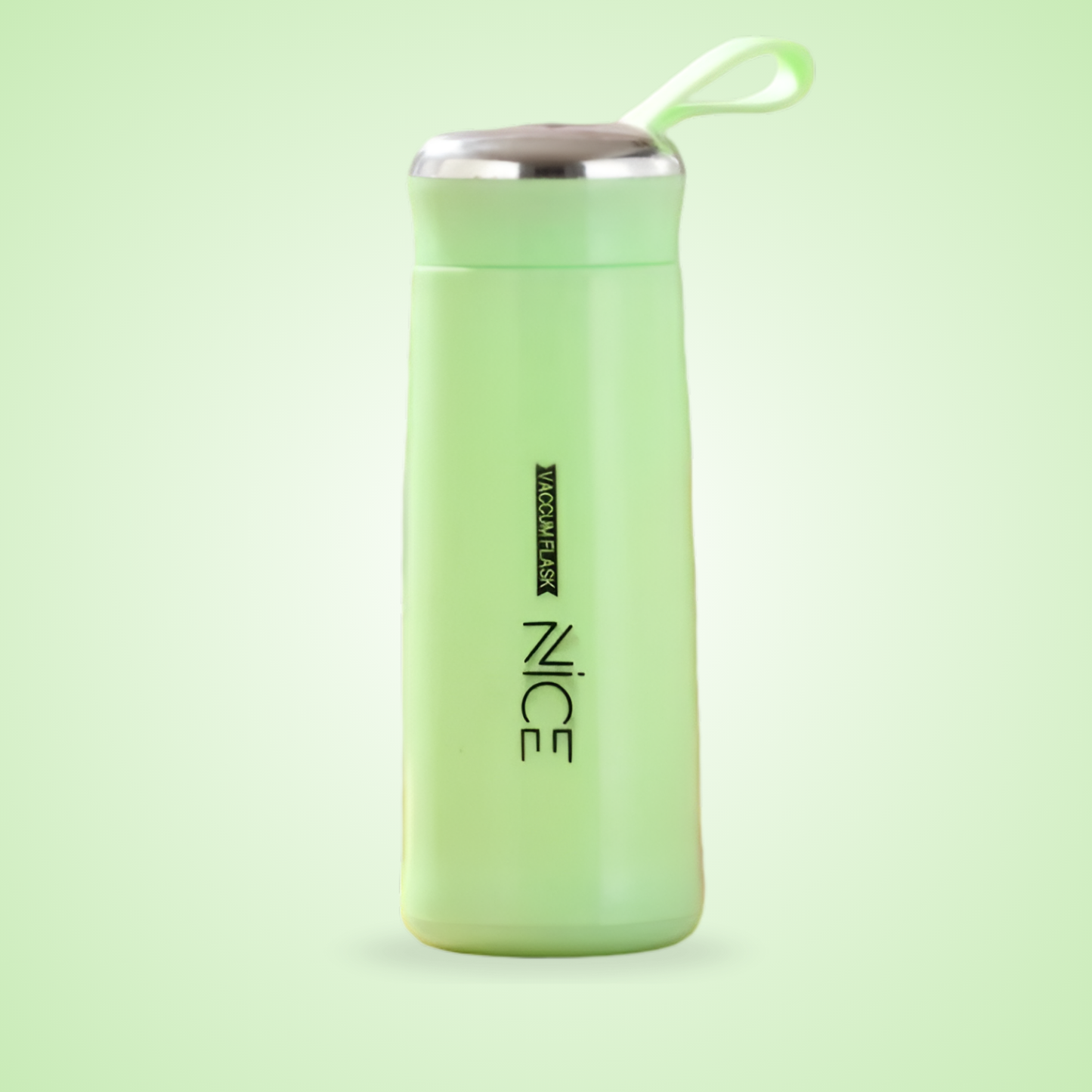 Nice Premium Glass & Plastic Water Bottle – 400ml Leak-Proof, Portable & Stylish Travel Flask for Hot & Cold Beverages – Durable & Eco-Friendly