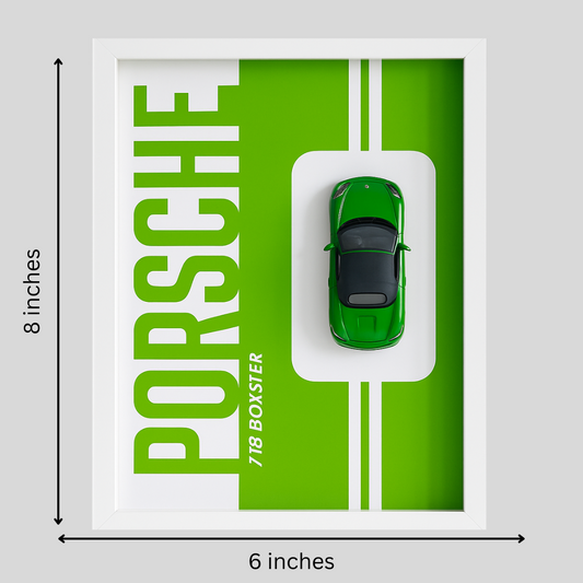 Porsche 718 Boxter 3D Car Frame