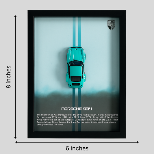 Porsche 934 3D Car Frame