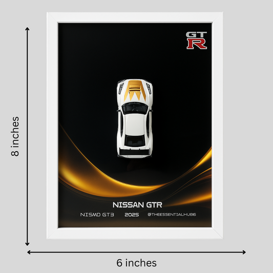 Nissan GT-R Nismo GT3 1 : 64 3D Car Frame