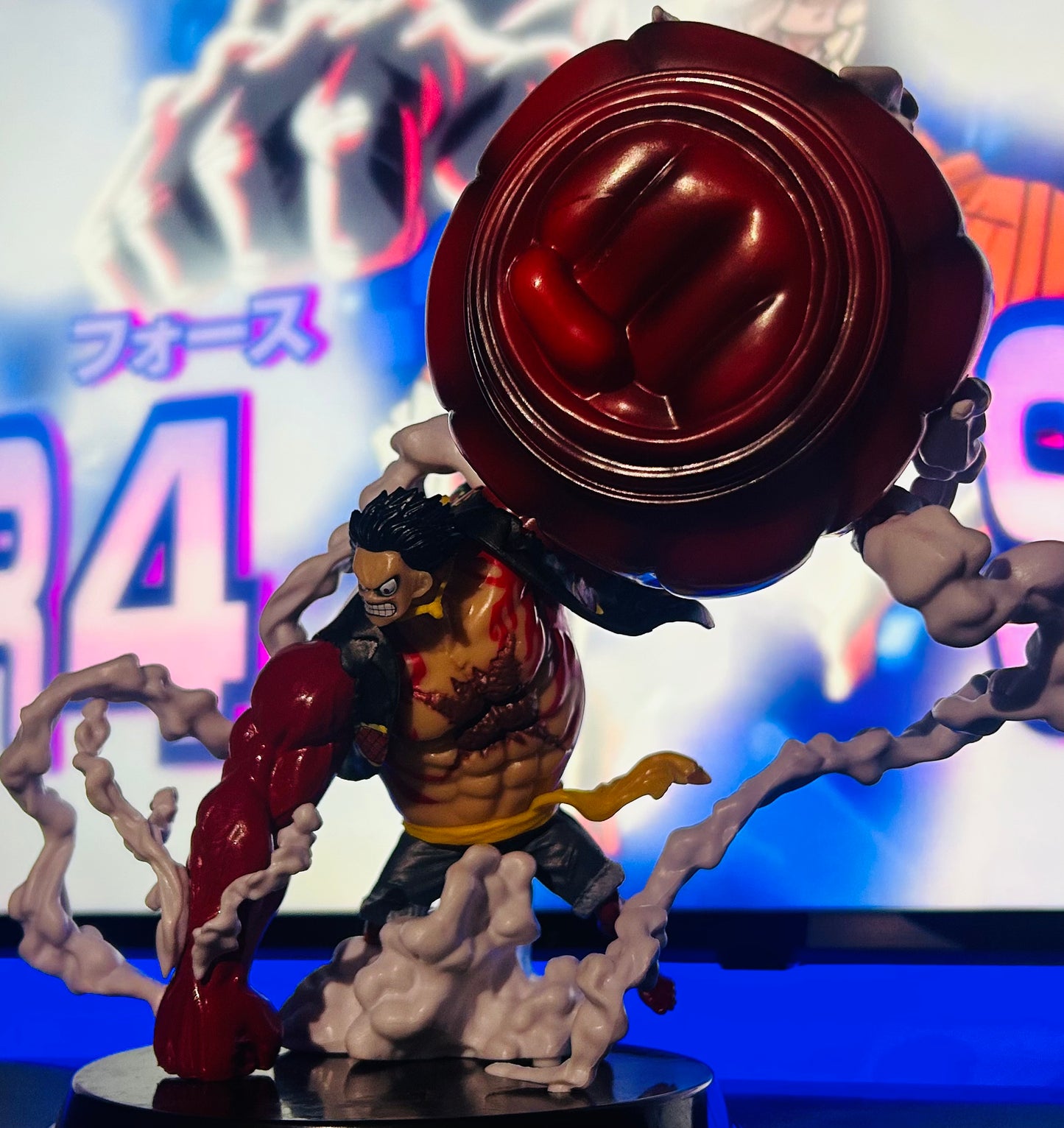 Luffy Gear 4 Action Figure – Boundman Edition Anime Collectible for One Piece Fans (Limited Stock)