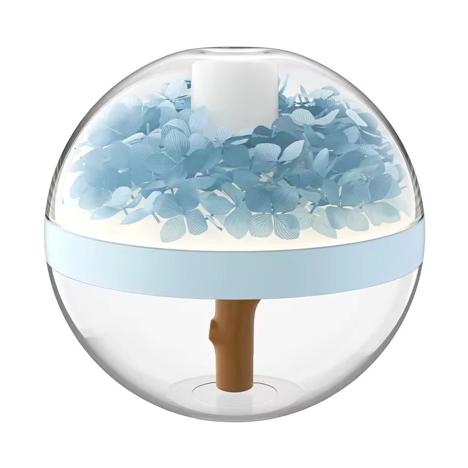 Flower Humidifier β Cute USB Cool Mist Humidifier with LED Night Light for Bedroom