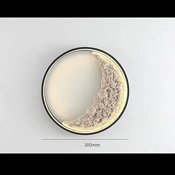Wall Mounted Half Moon Light Modern Style LED Wall Lamp
