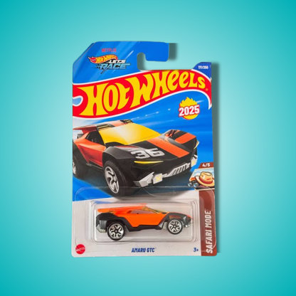 Hot Wheels 3- Car Collectors Set – 71 MUSTANG FUNNY CAR, AMARU GTC , GOTTA GO