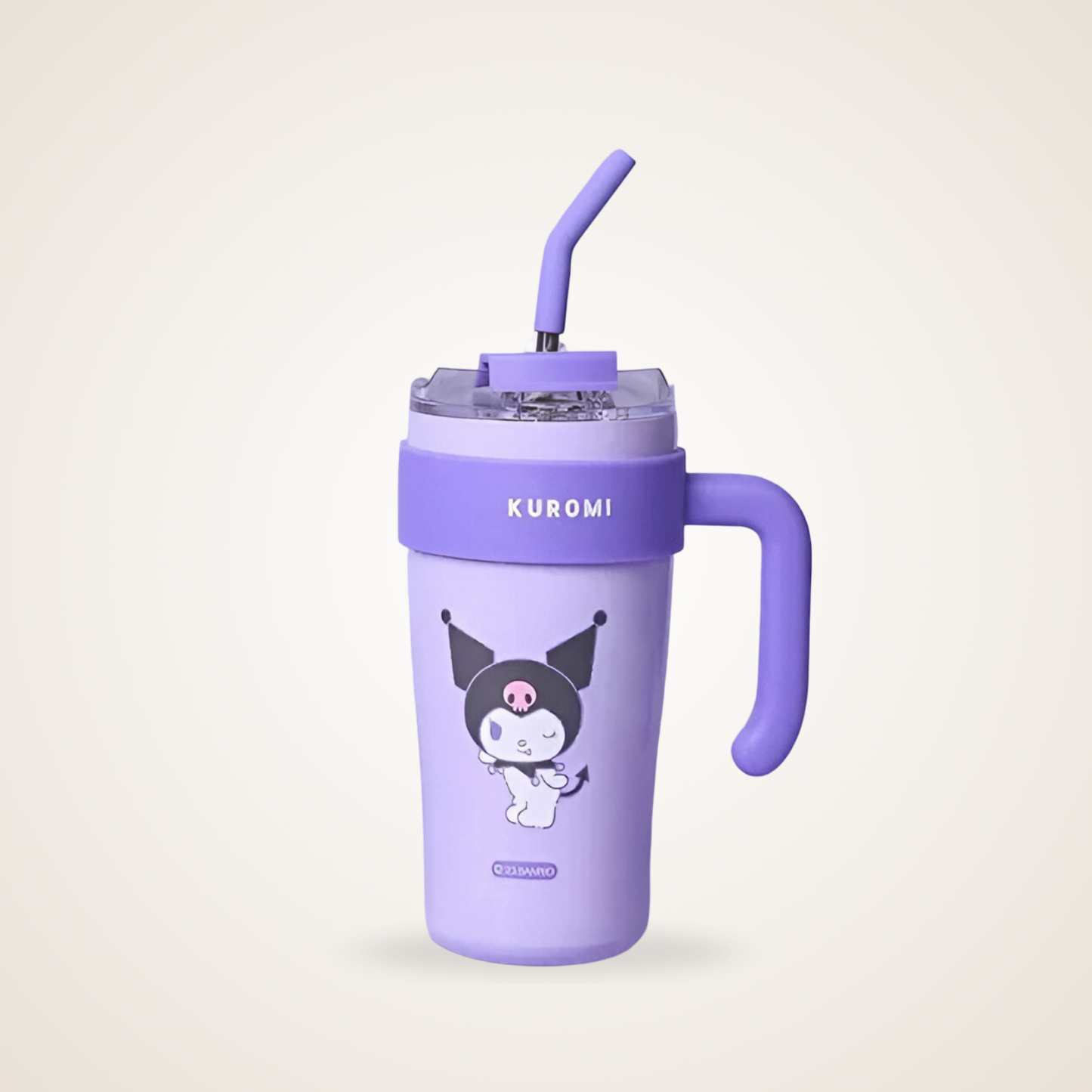 Sanrio-Themed Coffee Tumbler – Cute Double Wall Insulated Travel Mug with Lid | Hello Kitty, Kuromi & Friends Edition