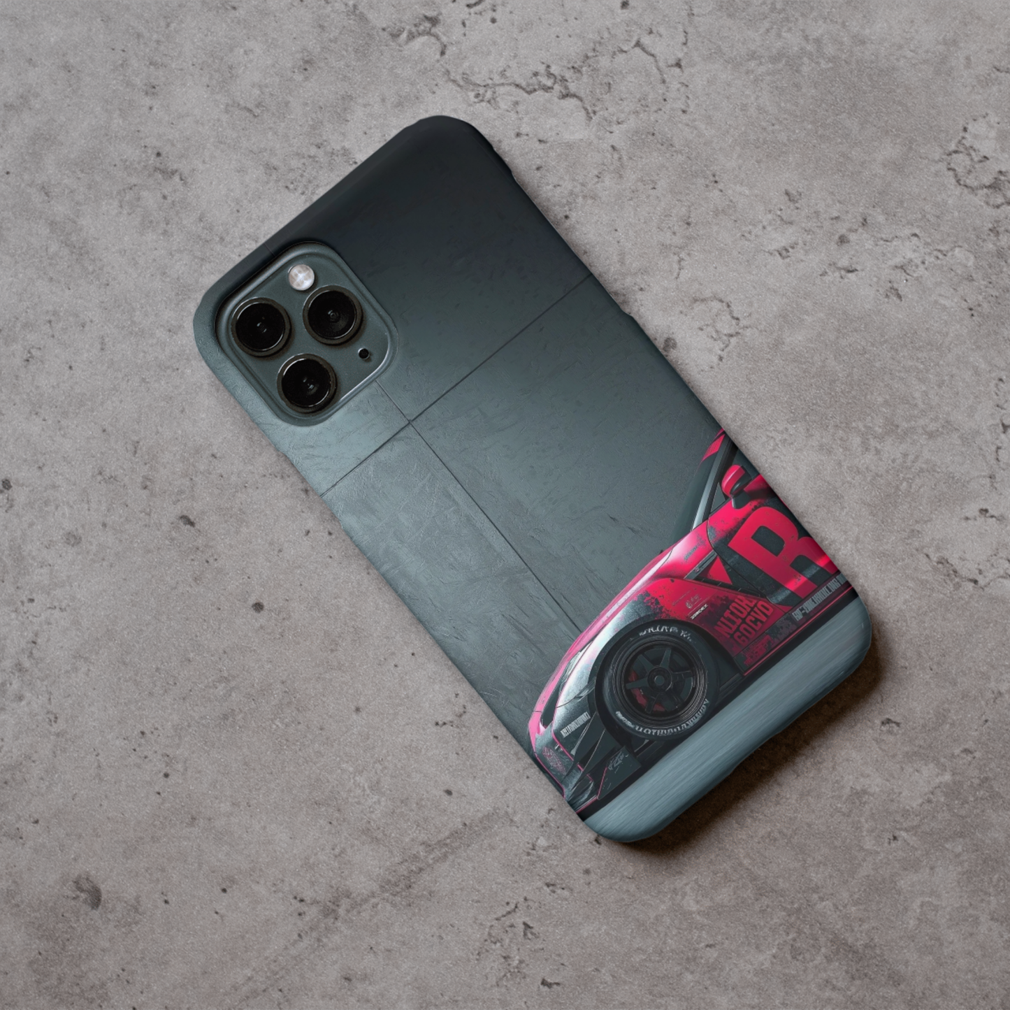 Premium Metal Mobile Back Cover – Nissan GT-R Motorsport Inspired Design | High-Gloss Finish | Slim Easy Fit | Scratch & Impact Resistant Luxury Case