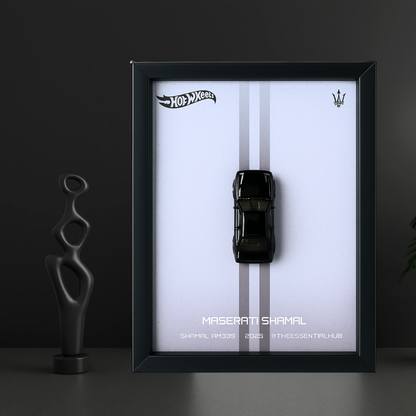 Maserati Shamal 2025 Hot Wheels 3D Car Frame - Limited Edition