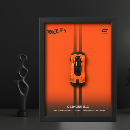 CZinger 21C Hot Wheels 3D Car Frame