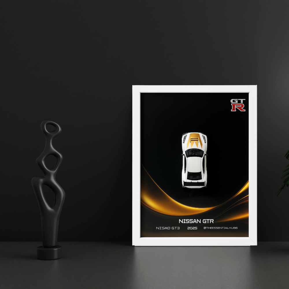 Nissan GT-R Nismo GT3 1 : 64 3D Car Frame