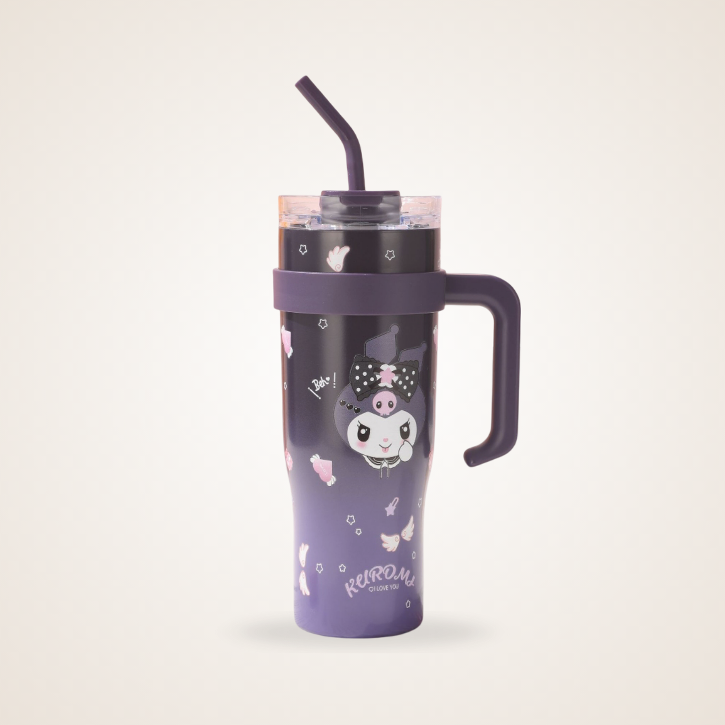 Kuromi Tumbler Purple 40oz/ 1.2 L