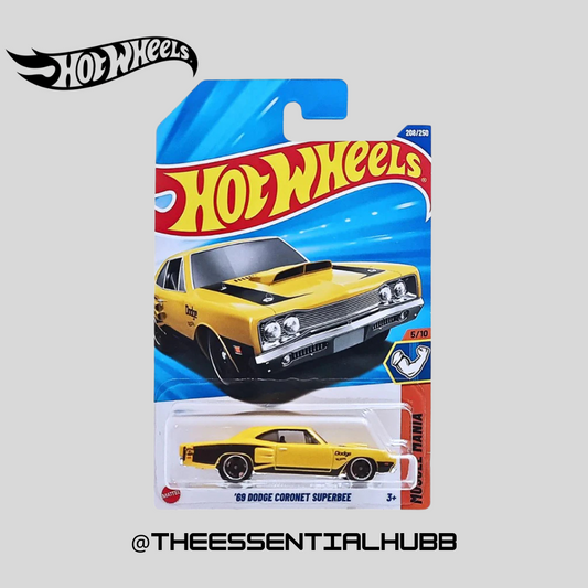 1969 Dodge Coronet Superbee Hot Wheels 3D Car Frame