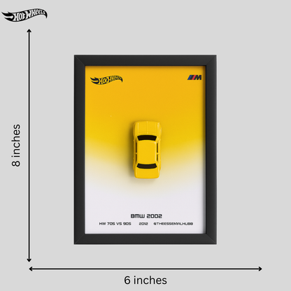 BMW 2002  Hot Wheels 3D Car Frame