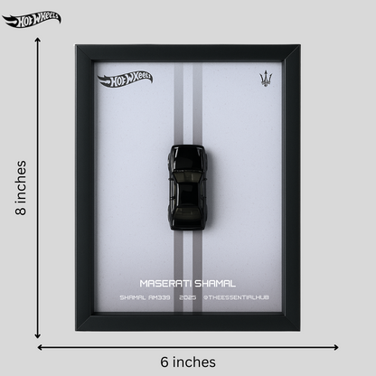 Maserati Shamal 2025 Hot Wheels 3D Car Frame - Limited Edition