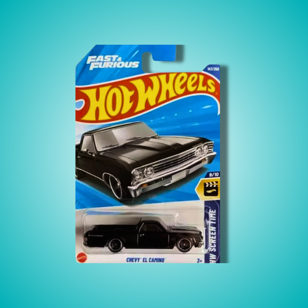 Hot Wheels 5-Car Collectors Set – 95 MAZDA RX -7 DRIFT , CHEVY EL CAMINO, 1994 TOYOTA SUPRA TOONED , 73 PONTIAC FIREBIRD , HYPERVOITURE