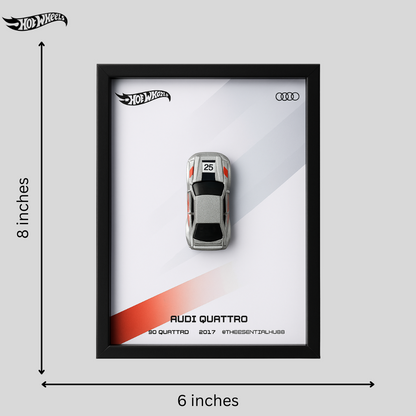Audi 90 Quattro Hot Wheels 3D Car Frame