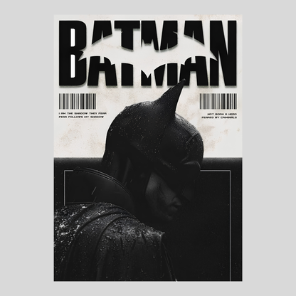 Batman Wall Posters Set of 10 | Premium Glossy HD Printed Batman Posters for Room Décor | Superhero Comic Wall Art for Bedroom, Gaming Room, Office & Café | Modern Batman Aesthetic Poster Collection