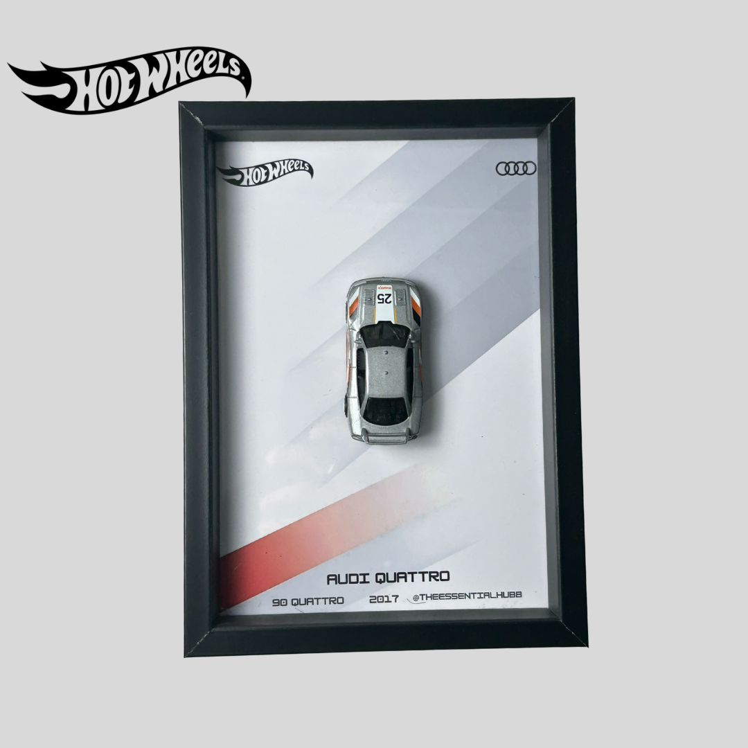 Audi 90 Quattro Hot Wheels 3D Car Frame