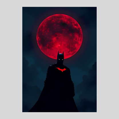 Batman Wall Posters Set of 10 | Premium Glossy HD Printed Batman Posters for Room Décor | Superhero Comic Wall Art for Bedroom, Gaming Room, Office & Café | Modern Batman Aesthetic Poster Collection