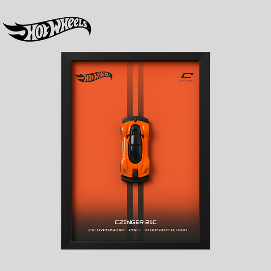 CZinger 21C Hot Wheels 3D Car Frame