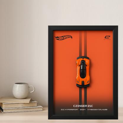 CZinger 21C Hot Wheels 3D Car Frame