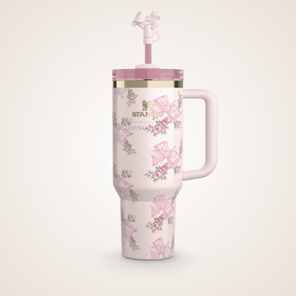 Stanley x LoveShackFancy Tumbler – Holiday Edition 40oz