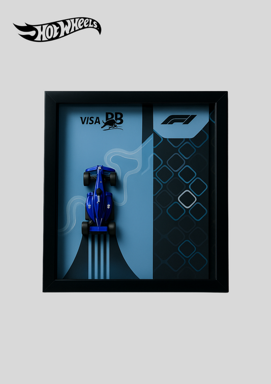 Visa REDBULL F1 Team 2025 Hot Wheels 3D Car Frame – Limited Edition Collectible