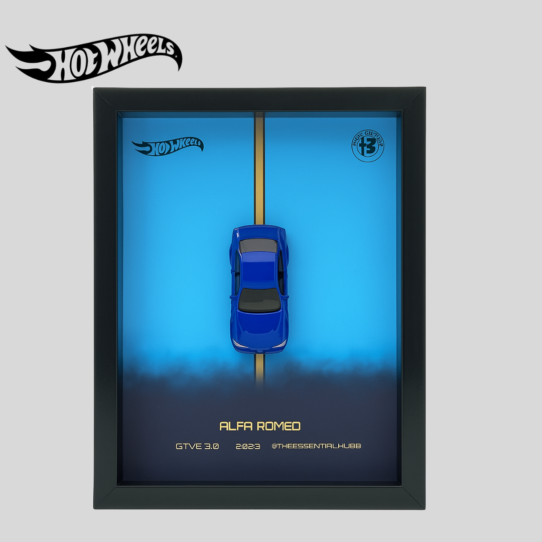 Alfa Romeo GTV6 3.0 Hot Wheels 3D Car Frame