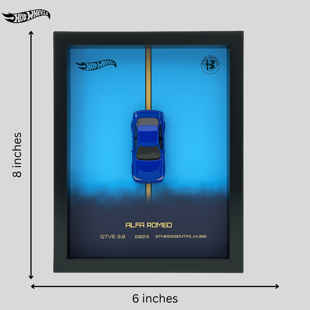 Alfa Romeo GTV6 3.0 Hot Wheels 3D Car Frame