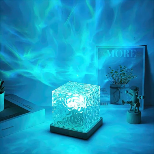 3D Water Wave Effect LED Night Light