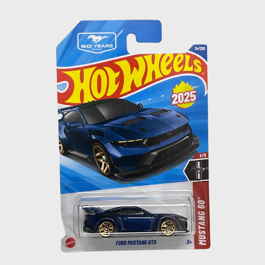 Hot Wheels Ford Mustang GTD 2025 – Premium Diecast Collectible Car