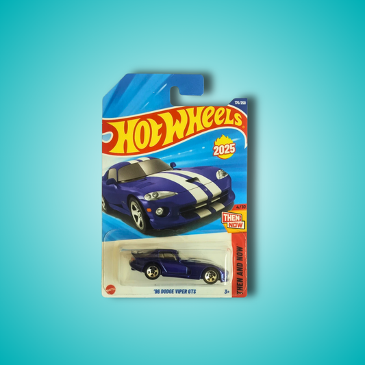 Hot Wheels Set of 3 Cars – ’96 Dodge Viper GTS, Porsche 911 Clip & Nissan Skyline 2000GT-R LBWK (1:64 Diecast Collectibles)