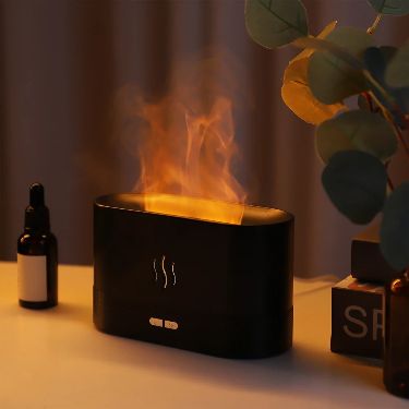 3D Flame Aroma Diffuser Air Humidifier