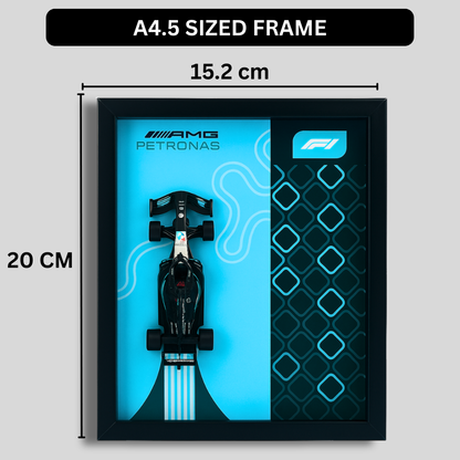 Bburagos AMG Petronas F1 Diecast Car Frame 1:43  – 3D Wall Art
