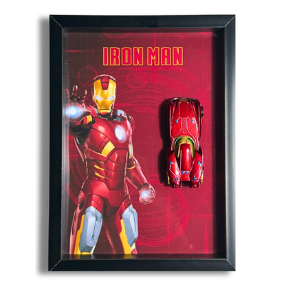Iron Man Diecast Car Frame – Marvel | Limited Edition Display