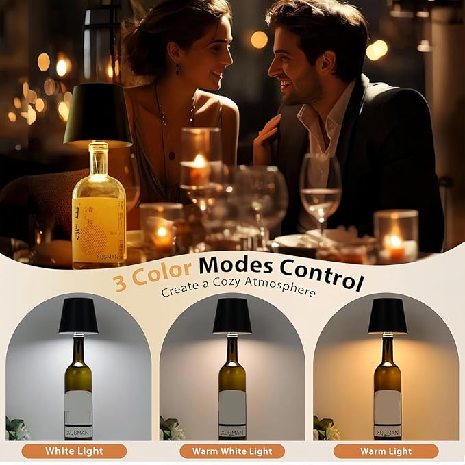 Rechargeable Wireless Bottle Lamp