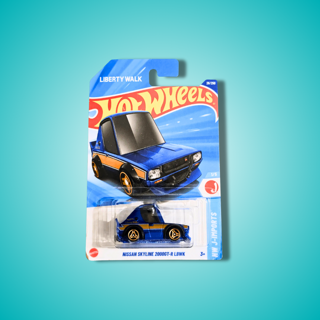 Hot Wheels Set of 3 Cars – ’96 Dodge Viper GTS, Porsche 911 Clip & Nissan Skyline 2000GT-R LBWK (1:64 Diecast Collectibles)