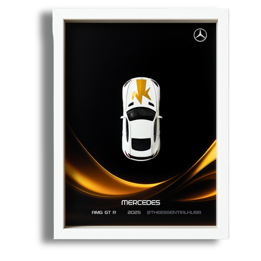 Mercedes AMG GTR 1 : 64 3D Car Frame