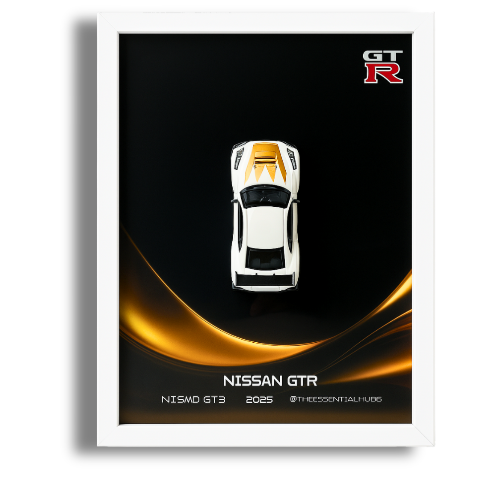 Nissan GT-R Nismo GT3 1 : 64 3D Car Frame